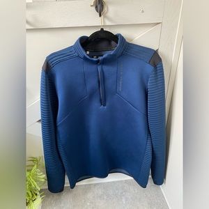 Navy Under Armor pull over! Size medium